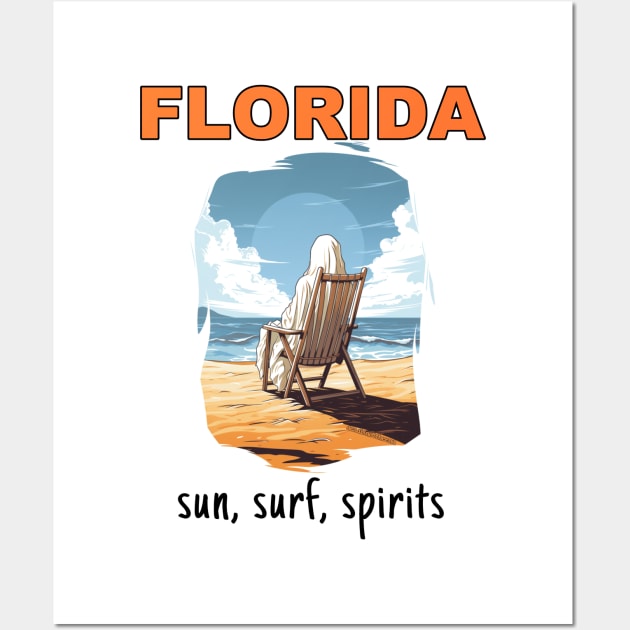 Florida Sun, Surf, Spirits Wall Art by Dead Is Not The End